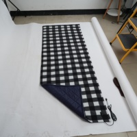 Couverture de camping en flanelle matelassée électrique infrarouge chaise chauffante contrôle de la température Portable portable plié caractéristiques pour l'hiver