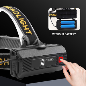 Cross Border White Laser Headlamp Yellow White Dual <b>Light</b> Zoom P70 LED <b>Sensor</b> High Intensity Adjustable Rechargeable <b>Battery</b> - Product Image 3