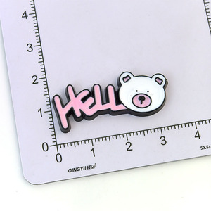 สติกเกอร์เรซิ่นรูปหมีการ์ตูนน่ารัก สำหรับตกแต่งเคสมือถือ DIY เครื่องประดับ - Product Image 4