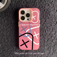 Coque de téléphone Gertrude au design élégant IMD, tendance, personnalisée, dégradée pour iPhone 12 13 11 14 15 16 17 AIR Pro Max