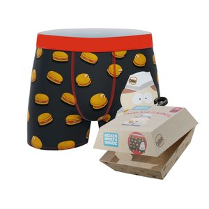 Hot OEM Customize Panties Man Underwear Custom Fabric Print Burger Male Briefs Fast Delivery Cheap High Quality Underpants - Product Image 1