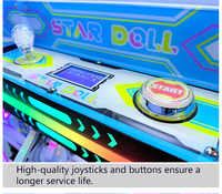 Vente en gros usine : Machine de jeu d'arcade mini-grue en plastique à monnayeur, avec accepteur de pièces, type distributeur automatique