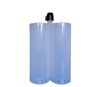 Factory Plastic AB Dual Epoxy Cartridge 1500ml 1:1 empty two-component adhesive cartridge PU