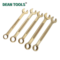 Clé à molette combinée de qualité industrielle 14 mm, clé à molette combinée sans étincelles, clé à molette combinée en bronze d'aluminium