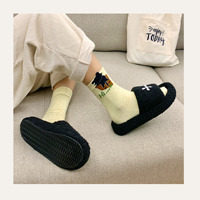 Mode Anime hommes femmes longues chaussettes genou-haut Couples chaussette personnalité Hip Hop Harajuku drôle chaussette