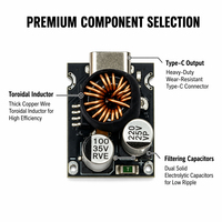 Module de charge rapide multi-protocoles Mini 65W avec sortie Type-C PD3.1/PD2.0, carte PCB