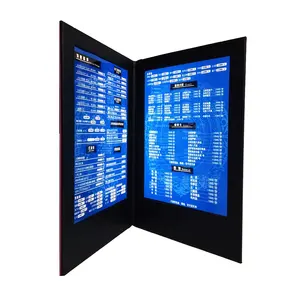 Светодиодное меню для ресторана с подсветкой для вставок A4, 2 вида