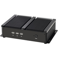 Mini PC industrial sin ventilador Partaker I7 1355U I5 1335U Win11 Ubuntu VGA HD LAN 2 * COM RS232 5 * USB2.0 2 * USB3.0 WOL IPC