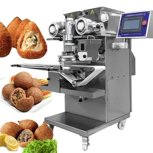 Automatic encrusting maquina de coxinha making machine