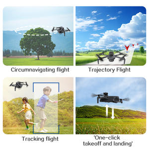 โดรนพลาสติก บินได้ 20 ถึง 23 นาที ระยะบิน 1000 เมตร หน้าจอขนาดใหญ่ รีโมทคอนโทรล ระบบ Optical Flow Positioning - Product Image 4