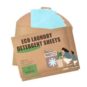 Cheap and easy to use, strong decontamination ability detergent sheet