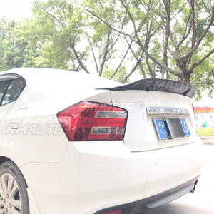 Para Honda City 2009 2010 2011 2012, Alerón Trasero de Fibra de Carbono 100% Real de Alta Calidad, Difusor de Maletero Estilo R - Product Image 5