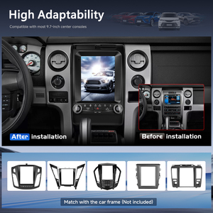 Autoradio Android Podofo 9,7 pouces double DIN, écran IPS 2+32G, Carplay/Android Auto sans fil, GPS, WiFi, double USB, fiable, pour grossistes - Product Image 4