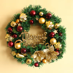 MaoSheng fleurs simulées guirlande de noël porte boule suspendue décoration rotin pendentif pour la décoration intérieure - Product Image 6