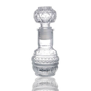 Recycelbare einzigartige 50ml Mini kleine Probe <span class=keywords><strong>Test</strong></span> Alkohol Saft Getränke Glas Wein Schnaps flasche 100ml Wodka Flasche - Product Image 5