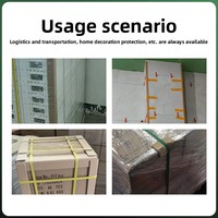 Protections d'angle en papier épaissi, rigides, en forme de L, bandes anti-collision à angle droit pour palettes et cartons