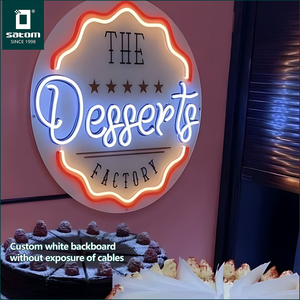 Envío Directo, luz de neón <span class=keywords><strong>LED</strong></span> flexible, letrero de neón personalizado para boda, decoración de eventos en casa, letrero de neón personalizado - Product Image 4