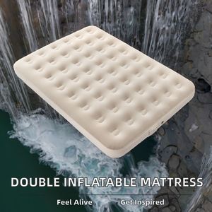 Colchón Inflable Automático con Bomba Eléctrica Integrada, Diseño Moderno para Dormitorio, Uso en Exteriores y Camping, Plegable Individual/Doble - Product Image 3