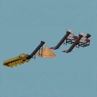 Broyeur et déchiqueteur de bois mobile CE, machine à broyer les branches d'arbres, les troncs, les déchets de bois, capacité de 3 à 40 tonnes pour l'agriculture et la foresterie