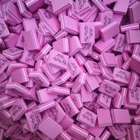 Mini bloc de lime à ongles carré, 100/180 pièces, Double face, éponge, blocs de ponçage, pour fabrication de manucure