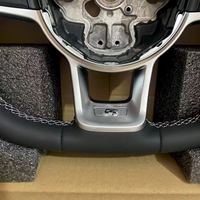 Volant Sport R-Line pour la série VW, recouvert de cuir premium avec commandes de vitesse adaptatives ACC et palettes de changement de vitesse.