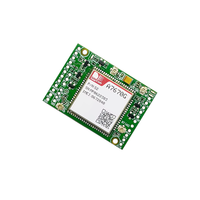100% SIMCOM A7670G A7670E LTE Cat1 modul papan inti dengan penerima GNSS BT 23PIN TTL Serial Port ke 4G TCP UDP MQTTS Protokol