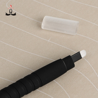 Stylo Microblading jetable OEM Nami noir mat, 50 pièces, outils à main pour la formation des enseignants
