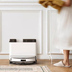 EU Smart Robot Vacuum Cleaner Mopping Function 5000Pa HEPA Wet Dry Battery-Powered <b>Plastic</b> Design Automatic Cleaning Household - Product Image 2