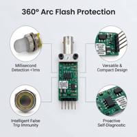 Système de détection de lumière UV anti-reflet pour protection d'appareillage électrique (sans fausse détection)