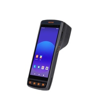 Escáner de Códigos de Barras 1D 2D Portátil con Pantalla Táctil de 5.5 Pulgadas, Android 11, Lector NFC RFID, PDA con Impresora Térmica Integrada, en Stock