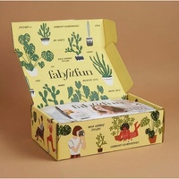 Caja de Envío de Cartón Corrugado Impresa Personalizada con Logotipo para Pequeñas Empresas