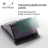 TOACH 20 Projecteurs Solaires LED Extérieurs Étanche, Alimentés par l'Énergie Solaire, Lampe Murale avec Détecteur de Mouvement pour Jardin