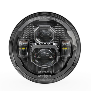 ไฟหน้า LED DOT Emark สำหรับรถมอเตอร์ไซค์ Suzuki <span class=keywords><strong>Intruder</strong></span> VS1400 1500 800 700 Boulevard Savage Marauder ปี 1986-2004 อุปกรณ์ตกแต่งไฟรถมอเตอร์ไซค์ - Product Image 6