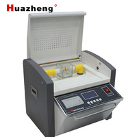 Testeur de résistance diélectrique de l'huile isolante automobile portable haute sensibilité 80 100 KV HZJQ-1, testeur de tension de rupture BDV, prix