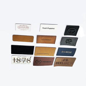 גודל מותאם אישית תוויות עור כובע בגד שונים, התאמה אישית של צבע עור נעלי בגדי תיקון עור - Product Image 5