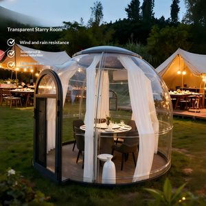 Dôme à bulles préfabriqué pour hôtel, tente moderne en polycarbonate transparent, maisons dôme pour camping - Product Image 1