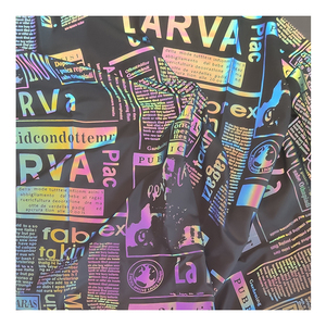 Thiết Kế Mới Nóng Bán 100% Polyester Cô Gái Đào Da In Cầu Vồng Phản Quang Ngoài Trời Vải - Product Image 2