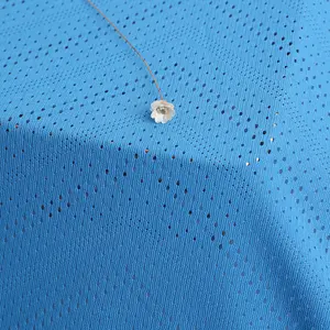 Dri Fit Độ Ẩm Wicking Thể Thao Nhanh Khô Polyester Lưới Jersey Dệt Kim Vải May Mặc Cho T-shirt Thể Thao