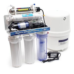 6 étapes osmose inverse purificateur d'<span class=keywords><strong>eau</strong></span> filtre <span class=keywords><strong>fontaine</strong></span> <span class=keywords><strong>à</strong></span> boire RO pour Machine <span class=keywords><strong>à</strong></span> <span class=keywords><strong>eau</strong></span> pure avec Filtration 100G 0.0001um - Product Image 3