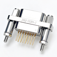 Connecteur Micro-D série J30J compatible MIL-DTL-83513, J30J-37TJL, 37 broches, montage sur circuit imprimé, fiche mâle pour équipement industriel aérospatial
