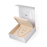 Boîtes à bijoux personnalisées avec logo emballage de bijoux de luxe coffret cadeau collier pour bague boucle d'oreille pendentif collier