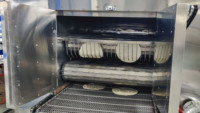 Ligne de production de tortillas à base de farine entièrement automatique SSS, prix usine, haute efficacité, en acier inoxydable SUS304, contrôlée par PLC