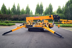 6m sampai 25m tinggi Mini Crawler Spider Crane 2 Ton 8ton 12ton 20 m kinerja tinggi Spider Crane untuk mengangkat 10 Ton - Product Image 4