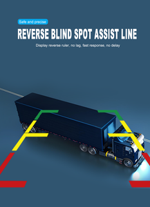 Enregistreur vidéo numérique 4 canaux 1080P avec vision nocturne, système DVR mobile H.264, carte SD, moniteur pour voitures, camions, véhicules - Product Image 6