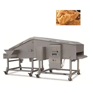 big capacity drum breader machine for meat further processing GFJ1000