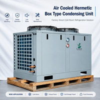 Unidad de Refrigeración Tipo Caja Copeland de 5HP R404A para Sistema de Refrigeración de Cocina de Restaurante y Cuarto Frío