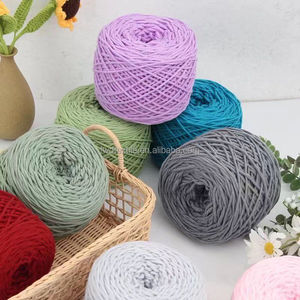 8ply 200g Ecológico Tejido a mano Leche Algodón <span class=keywords><strong>Hilo</strong></span> mezclado <span class=keywords><strong>Ganchillo</strong></span> Algodón Acrílico <span class=keywords><strong>Hilo</strong></span> mezclado <span class=keywords><strong>para</strong></span> alfombra Tufting - Product Image 2