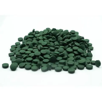 Comprimés de spiruline de la marque Shangmei, prix de gros OEM, haute qualité, pureté 99%, apport d'énergie, 500 mg, 4 comprimés/jour