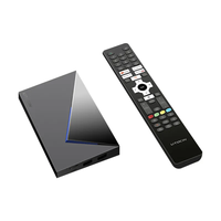Amlogic S905W2 Quad Core Utocin Alpha Tv Box Android 11.0 Wifi Dual Ethernet de 100M Reproductor Multimedia Inteligente Set Top Box de Fábrica