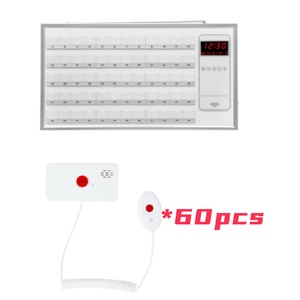 Hôpital clinique maison de soins infirmiers soignant 60pc SOS bouton cloche lits et 1 affichage récepteur patients urgence infirmière système d'<span class=keywords><strong>appel</strong></span> - Product Image 2